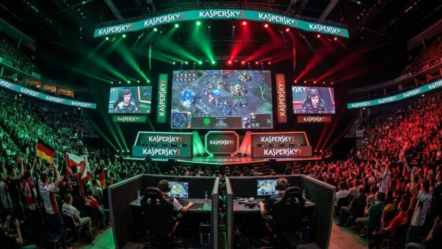 Kaspersky Arena — Europaeische StarCraft-II-Elite im Wettbewerb